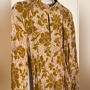 ZARA Floral Mid-length dress